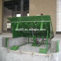 stationary warehouse loading yard ramp